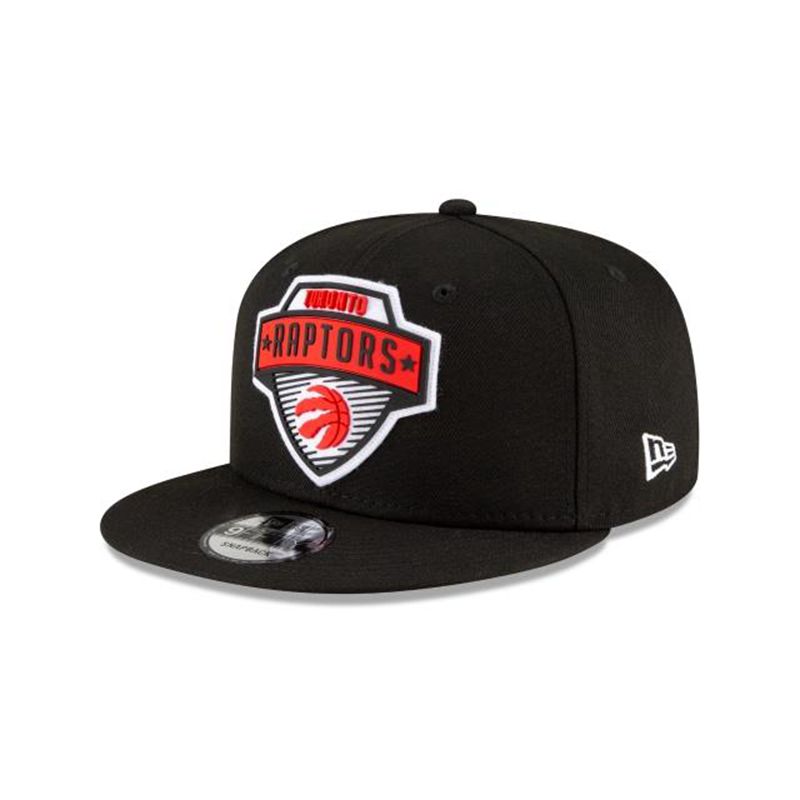 NBA Toronto Raptors Tip Off Edition 9Fifty Snapback (ORO6805) - Black New Era Caps